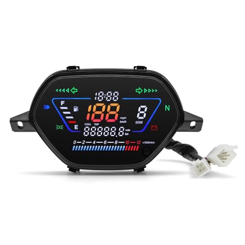 �f�W�^���o�C�N�X�s�[�h���[�^�[�^�R���[�^�[�d���I�C�����x�� LCD �_�b�V���{�[�h���s�����v�h���v��ׂ� �z��&�_WAVE100 110�p �f�W�^���Q�[�W