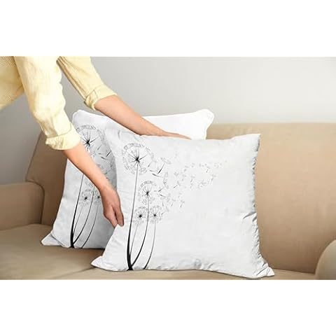 Ambesonne Dandelion Pillow Covers, Pack of 2 Cover