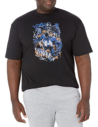 T-shirt Venom Marvel coupe longue finis les hauts trop courts pour homme