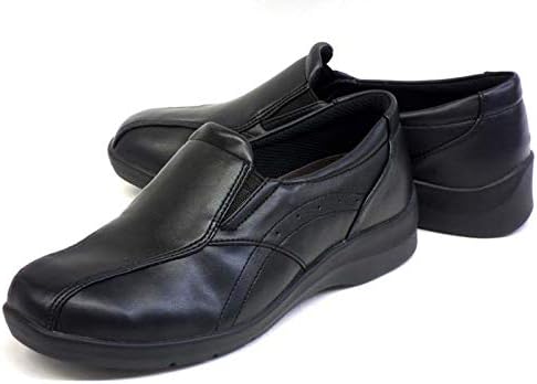 Amazon イヴ 4e レディース カジュアル スリッポン シューズ 196 Bl ローファー スリッポン