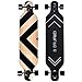 B BAIJIAWEI Drop Through Longboard - 41 Inch Maple Skateboard - Complete Skateboard Cruiser for Cruising, Carving, Free-Style and Downhill