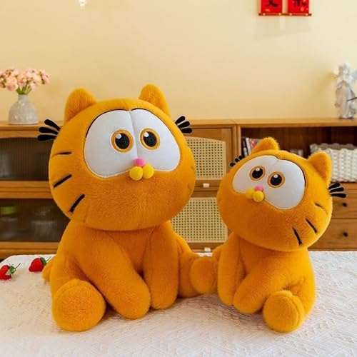 Image of Fusked Flufies Combo Valentines Teddy and Garfield Soft Toy - Soft and Washable Baby Toy - Toys for 1 Year Old Girl and Baby Boy - Kawaii Plushies Soft Toys for Home Decor