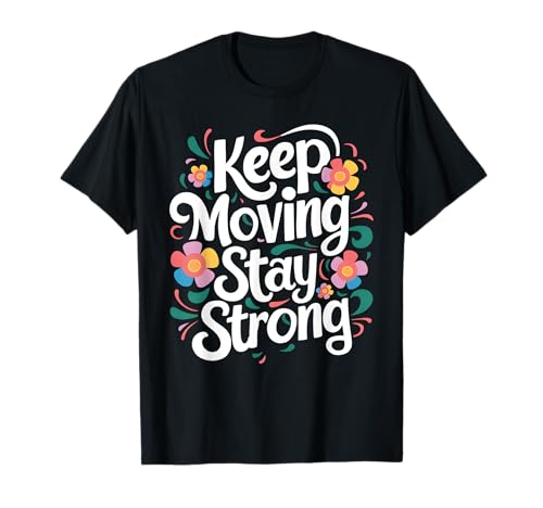 Arte floral inspirador mensaje edificante vibraciones positivas Camiseta