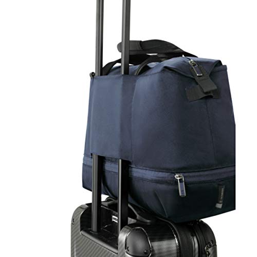 Victorinox Werks Traveler 6.0 Weekender Bag with Zipper Expansion, Blue, 12.6-inch