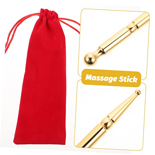minkissy 2Pcs Caneta De Massagem De Acupuntura Massageadores Portáteis Para Casa Massageador De Pont