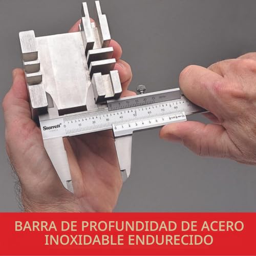 Calibrador Starrett 125MEA-6/150 con lectura precisa para optimizar cada control dimensional 3