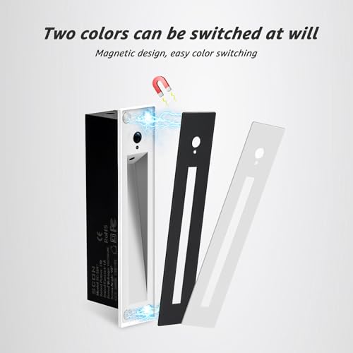 Image of SCON Motion Sensor Step Lights, Wired LED Stair Light for Indoor Use, Operated Automatic Motion Sensing Bright Lighting for Stairs Hallway /Pathway and Entryway Safety(3W /3000K /NODIM)