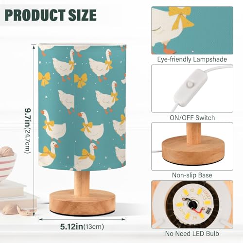 Lámpara de Mesa para Niños con USB y Diseño Simple miniatura 3
