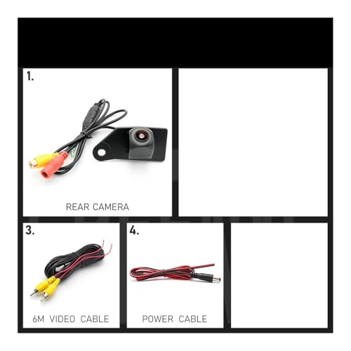 Caméra de recul résolution 1080P éviter obstacles marche arrière ASX