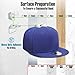 BRATEAYA Hat Hangers for Wall, Stronge Adhesive Hat Holders Display, No Driling Caps Holder Organizer, 20 Pack Hat Hook for Baseball Caps, Wall Mounted Cap Rack, Clear