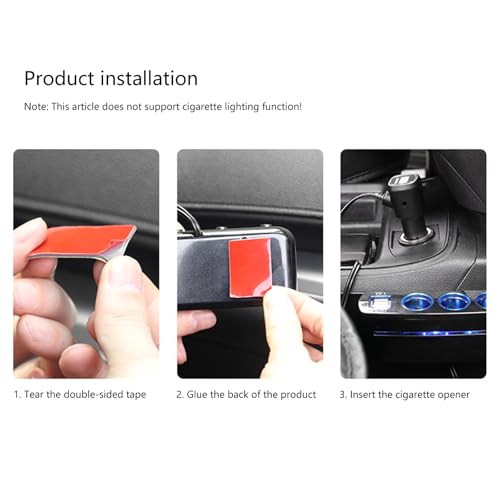 Adaptador de carga de coche rápido para evitar baterías bajas y controlar el voltaje 5