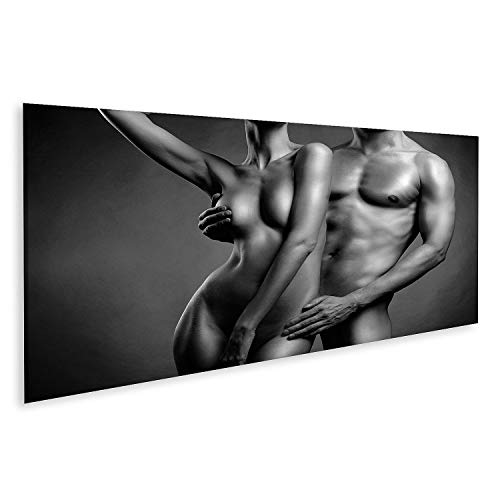 Tableau sur toile couple sensuel nu islandburner - Décoration murale moderne