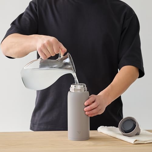 Image of Zojirushi SU-DA Stainless Vacuum Mug 27 oz (.8 Liter) Mineral Gray, BPA-free