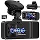 LECTRUS 3-Kanal 4K Dash Cam Vorder- und Heckschau, 5G WiFi Dash Cam, APP Steuerung, Nachtsicht, 3 IPS Bildschirm, G-Sensor, 24-Stunden-Parkmodus, Schleifenaufnahme, 64GB SD-Karte inklusive