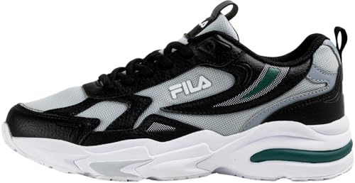 FILA Madrun Teens, Zapatillas, Black Posy Green, 37 EU