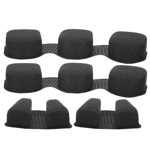 Almohadillas para casco transpirables con esponja absorbente de sudor