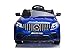 CIERVO Mercedes GLC Coupe' 63 AMG Macchina Elettrica per Bambini12V Batteria con Telecomando Auto Giocattolo Gomme Eva Porte Apribili Televisore MP4 con Lettore MP3 (BLU)