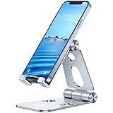 Blukar Handy Ständer, Verstellbare Halterung Handy Halter für Tisch, Faltbarer Schreibtisch Ständer Tablet Halter Kompatibel mit iPhone, iPad, Galaxy, Huawei und Geräte von 4 bis 10.8