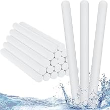 Timgle 20 Pcs Diatomaceous Drying Stick Reusable Water Absorbing Stick Made from Diatomite Desiccant Bar for Moist Air in Sandwich Layer Inside Items, Kitchen Bathroom 5.91 Inch