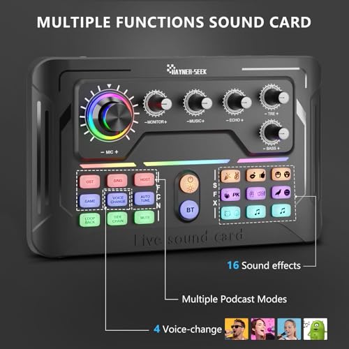 Matériel podcast interface audio pour 2 et pack de microphones studio