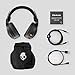 Skullcandy Aviator 900 ANC Wireless Over-Ear Bluetooth Headphones, THX Spatial Audio with Head Tracking, Adaptive Noise Cancelling, Up to 60 Hours Battery, Microphone for iPhone Android - True Black