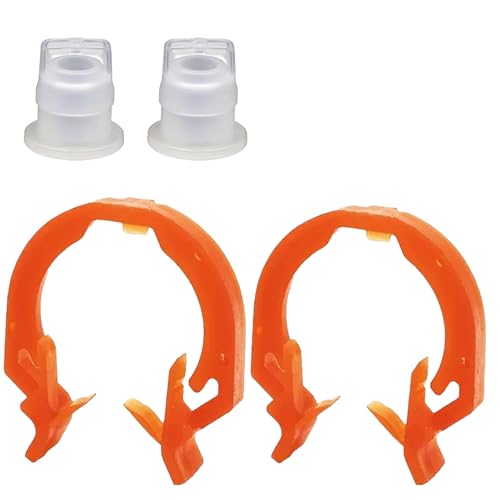 4Pcs Transfer Case Shift Cable Retainer Clip & Bushing Set for Jeep Wrangler JK (2007-2018) 68018106AA 68064273AB