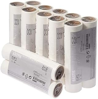 Ikea BASTIS Self-Adhesive Replacement Refill Rolls, Fits IKEA BASTIS Lint Rollers - Set of 24