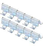 Uonlytech Shelf Clips, 10pcs Adjustable Supports Clip for Standard Pilaster Heavy Duty Metal Shel...
