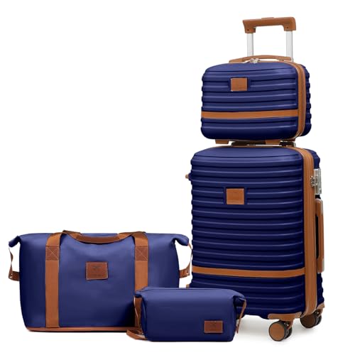 Joyway Juego Maleta De Viaje, Abs Maletas Set De Cabina, Maletas Trolleys Extensible, Rodillo De 360 Y Cerradura Tsa Incluidas 20 Pulgadas Maletas De Cabina 1 Bolsa De Viaje 1 Neceser Y 1 Bandolera Joyway Juego Maleta De Viaje, Abs Maletas Set De Cabina, Maletas Trolleys Extensible, Rodillo De 360 Y Cerradura Tsa Incluidas 20 Pulgadas Maletas De Cabina 1 Bolsa De Viaje 1 Neceser Y 1 Bandolera