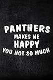 budget planner panthers makes me happy you not so much funny wild cat gift family: finance daily, monthly & weekly budget planner expense tracker bill ... tracker for paying, paycheck bill tracker,mom