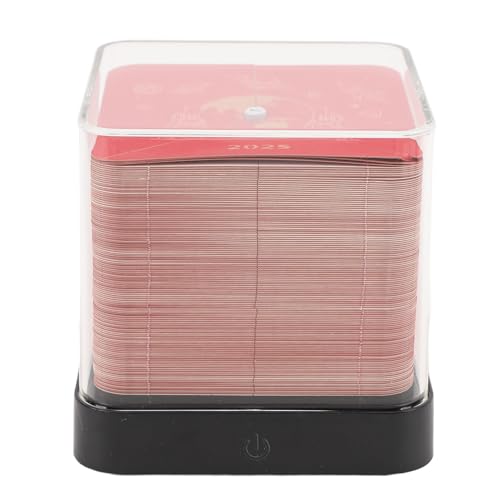 Calendrier de Terre 3D bloc-notes d'art sculpture papier décoration bureau rouge