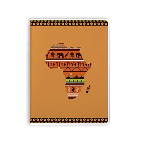 Carnet Afrique à couverture souple, cahier de notes A5
