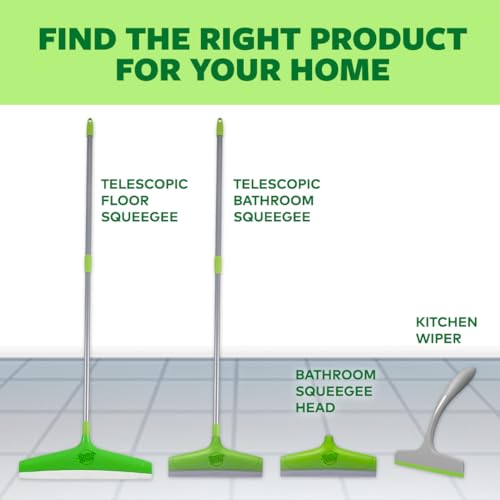 Scotch-Brite Bathroom Squeegee Plastic Wiper(30 cm)(Green) - Image 11 thumbnail