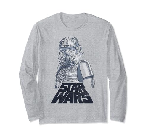 T-shirt Star Wars Henna Trooper manches longues idéal pour vos soirées geek