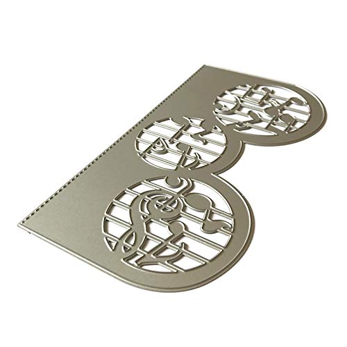 Lius Note de Musique Matrices de découpe en métal Pochoir Scrapbooking Album de Bricolage Timbre Carte Papier Cover