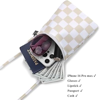 Small Crossbody Women Cell Phone Purse Wallet Bag With Shoulder Strap