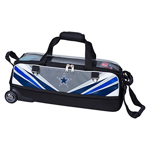 Dallas Cowboys Slim Triple Tote Bowling Bag