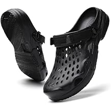 Mens Slip On Clogs Summer Non Slip Garden Shoes Lightweight Soft Clogs Mules Garden Kitchen Outdoor Beach Yard Pool Shower Classic Sandals Slippers