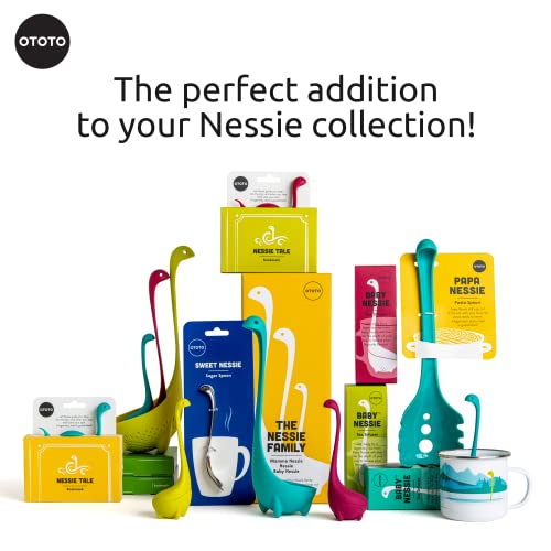 OTOTO The Original Nessie Ladle - Soup Ladle, Cute Gifts, Funny Kitchen Gadgets, Loch Ness design, Cooking Gifts for Mom - Cute and Practical Kitchen Utensils - Unique Gifts for Women, Mothers Day