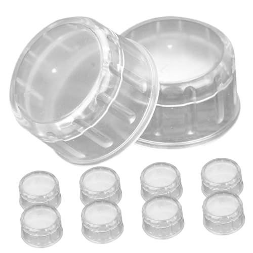 Zerodeko 10pcs Shaker Lid Cocktail and Juice Cups Splash- Tight-sealing Covers for Easy Mixing Shaker Attachment for Outdoor Use