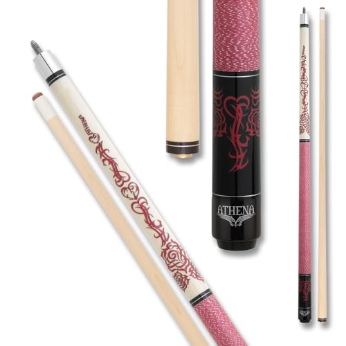 Athena ATH34 Tribal Heart Pool Cue - 17oz