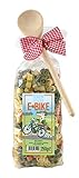Bull & Bear Pasta Präsent bunte E-Bike-Nudeln 250 g, Motivnudeln handgefertigt, Geschenk