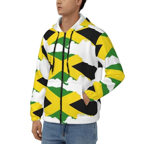Sweat à capuche Jamaïque pour vos sorties décontractées - 2