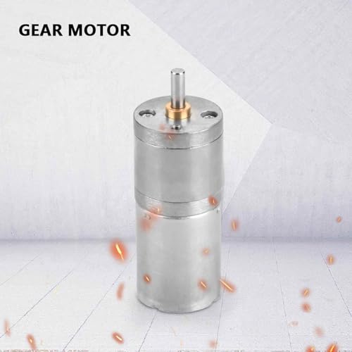 Marhynchus Gear Motor, 3.5W Metal Motor with High Torque and Low Noise for Robots and Electric Curtains