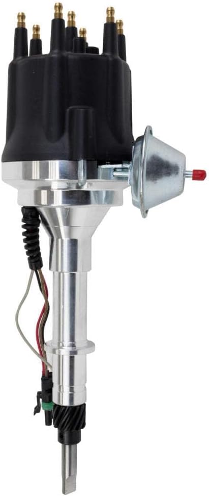 Top Street Performance Pro Series Ready to Run RTR Distributor for AMC Jeep 232 258 L6 Inline 6 - Black