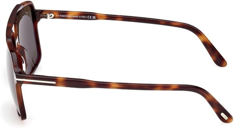 Tom Ford Kemp FT1177 53N Sunglasses Men's Blonde Havana/Green 59mm