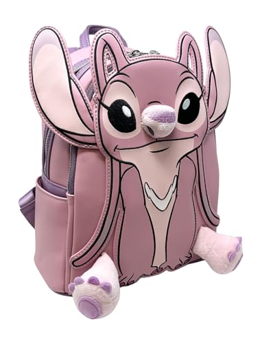 Loungefly Disney Lilo & Stitch Angel Character Cosplay Womens Double Strap Shoulder Bag Purse2