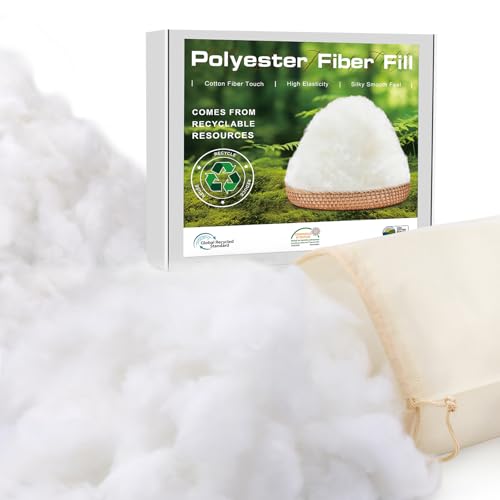 GarfxG 3.3 LB Polyfill Pillow Stuffing for Cushions & Toys