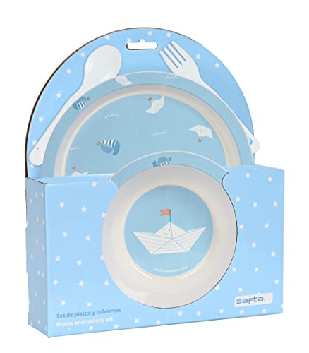 SAFTA Preescolar Ship - Set de Platos y...