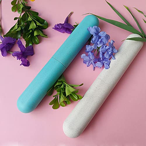 Zyyc 4 Pack Travel Toothbrush Case, Holder Toothbrush Travel Containers thumb #2